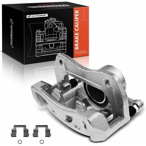 A-Premium Disc Brake Caliper Assembly with Bracket Compatible with Select Hyundai & Kia Models - Tucson 2016-2021, Sportage 2017-2020, 1.6L 2.0L 2.4L - Front Right Passenger Side