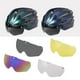thumbnail image 4 of Lente Ocular perfecl para Casco de Bicicleta Triatlón Carretera Montaña Gris, 4 of 7