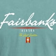 thumbnail image 3 of CafePress - Fairbanks Script Women's Dark T Shirt - Mens Comfort Colors Shirt, 3 of 5