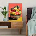 thumbnail image 5 of Vibrant Fruit Bowl Canvas Print, Perfect for Kitchen, Dining Room, Living Room, Home Office, Coffee Shop, 5 of 8