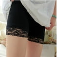 thumbnail image 1 of Leggings de abrigo primavera/verano pantalones cortos de encaje fino para mujer pantalones de seguridad para mujer pantalones antiexposición tres para mujer, 1 of 4