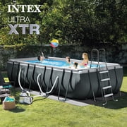 INTEX 18ft x 9ft x 52in Ultra XTR Above Ground Pool, Floats (4 Pack), Coolers (2 Pack)