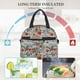 thumbnail image 4 of Balery Roses Mixed Zebra 1 Bolsa de Almuerzo Impresa, Caja de Almuerzo Reutilizable, Bolsa Térmica Aislada para Almuerzo, Bolsa Antiderrames, 4 of 7