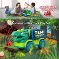 thumbnail image 2 of Juguete De Vehículo Transportador De Dinosaurio Para Niños Xtellar verde, 2 of 4