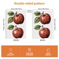 thumbnail image 2 of Autumn Decor Double Colored Garden Flag for Outdoor Vintage Illustration Fruits Apple Washable House Flag - 28x40 Inch Versatile Durable Flags for Yard House Backyard Patio Porch, 2 of 6