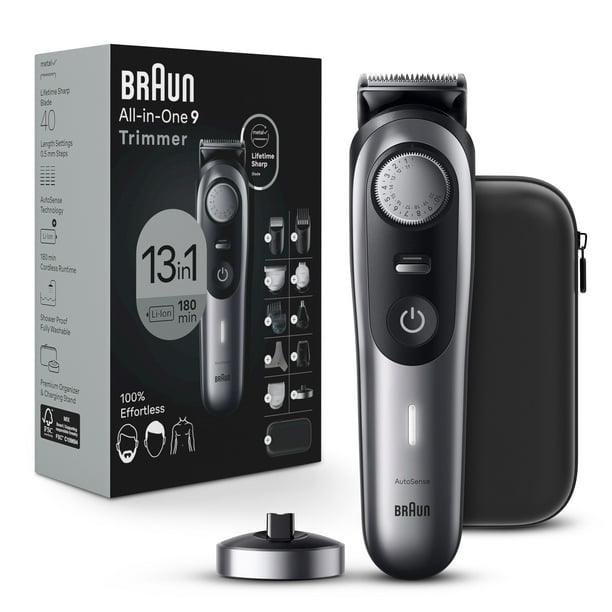 Braun All-In-One Style Kit Series 9 9440, 13-in-1 Trimmer for Men