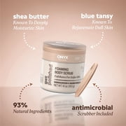 ONYX Professional Get Polished Foaming Body Scrub, Sandalwood and Warm Vanilla
