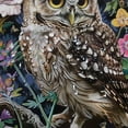 thumbnail image 5 of Orinice Owl Twig Flower Butterfly Bathroom Decoration Set with Hooks, Colorful Luxury Shower Curtain Set, Multi Size Waterproof Bathroom Decoration, High Quality, 5 of 7