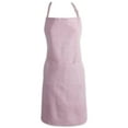 thumbnail image 3 of DII Barn Red Solid Chambray Chef Apron, 32x28", 100% Cotton, 3 of 8