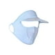 thumbnail image 4 of Sombrero para el sol para mujer, protección solar, visera cómoda, sombrero de , cubierta para la cara para Azul Zulema cubierta de la cara, 4 of 8