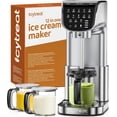 thumbnail image 1 of Máquina para hacer helados IcyTreat 12 en 1 completamente automática de acero inoxidable, 1 of 9