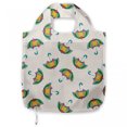thumbnail image 1 of Umbrella Reusable Grocery Bag, Colorful Abstract Modern Parasols Illustration on Plain Backdrop Print, Printed Fabric Grocery Bag Practical and Simple Everyday Use, Ivory and Multicolor, by Ambesonne, 1 of 4