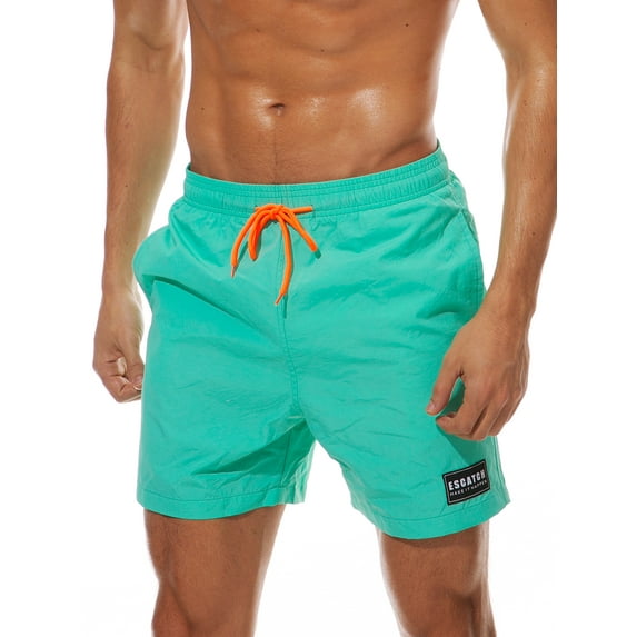 Men Swim Shorts Bottom Trunks Pants Board Shorts Boardshorts Summer Swimwear Swimsuit Beachwear Casual Surfing Swimming Bathing Suit Quick Dry XL-XS