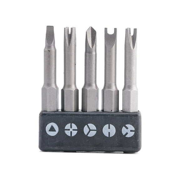 5X Special-Shaped Screwdriver Set U/Y-Shape Triangle Tools 50mm Screwdriver