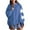 Blue-women hoodies, variant on Oversized Graphic Sweatshirt for Women Y2k Long Sleeve Drop Shoulder Crewneck Shirt Tops Vintage Sweater Jacket