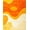 Orange, Pattern 5, variant on ODIKA 4'x6' Machine Washable Non-Slip Area Rug, Retro Arcade Control Accent Vintage Gaming Console Design High Traffic Rug, Red, 149677