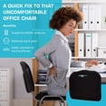 thumbnail image 3 of Cojín de asiento ergonómico de espuma viscoelástica Xtreme Comforts, 3 of 8