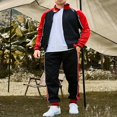 thumbnail image 3 of Survêtements 2 Pièces pour Hommes Sweat Col à Manches Longues + Pantalon, 3 of 8