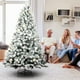 thumbnail image 3 of Árbol de Navidad Maylaviu artificial flocado de 1,2 m con piña de pino, 3 of 7