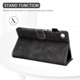 thumbnail image 3 of K-Lion Magnetic Smart Case for Samsung Galaxy Tab A8 10.5 inch 2022 SM-X200/X205/X207,Premium PU Leather Card Holder Wallet Kickstand Shell Cover with Pen Holder for Galaxy Tab A8 10.5" 2022,Gray, 3 of 6