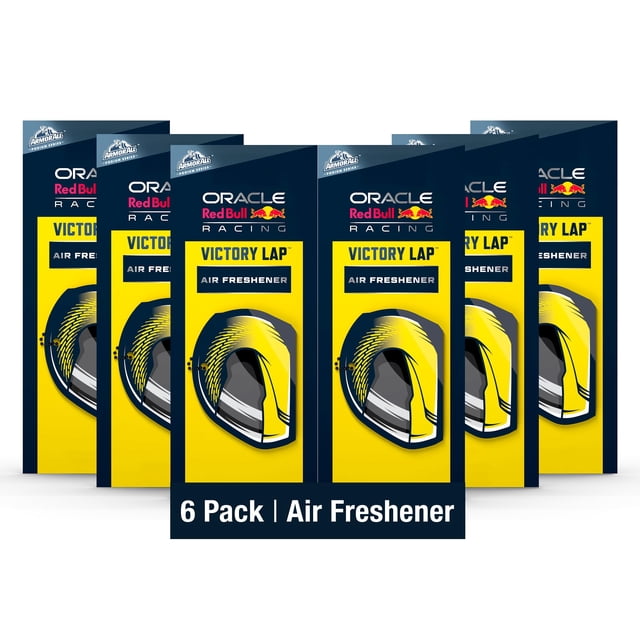 Ambientador Armor All Podium para coche, paquete de 6 unidades, Victory Lap