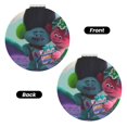 thumbnail image 2 of Zufioo Trolls Band Together for Portable Pocket Makeup Mirror, Foldable Handheld Magnifying Beauty Mirror Suitable for Wallet Handbag for Women-Round Shape, 2 of 9