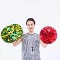 thumbnail image 5 of 32cm Game Poms Double Hole Handle Cheerleading Ball Sports Match Vocal Dance Party Concert Decor Club Supplies(Pack of 2), 5 of 6