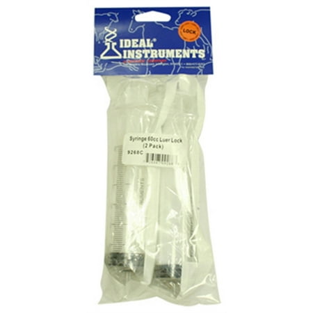 Neogen Corporation 2PK 60cc Disp Syringe 24 Pack