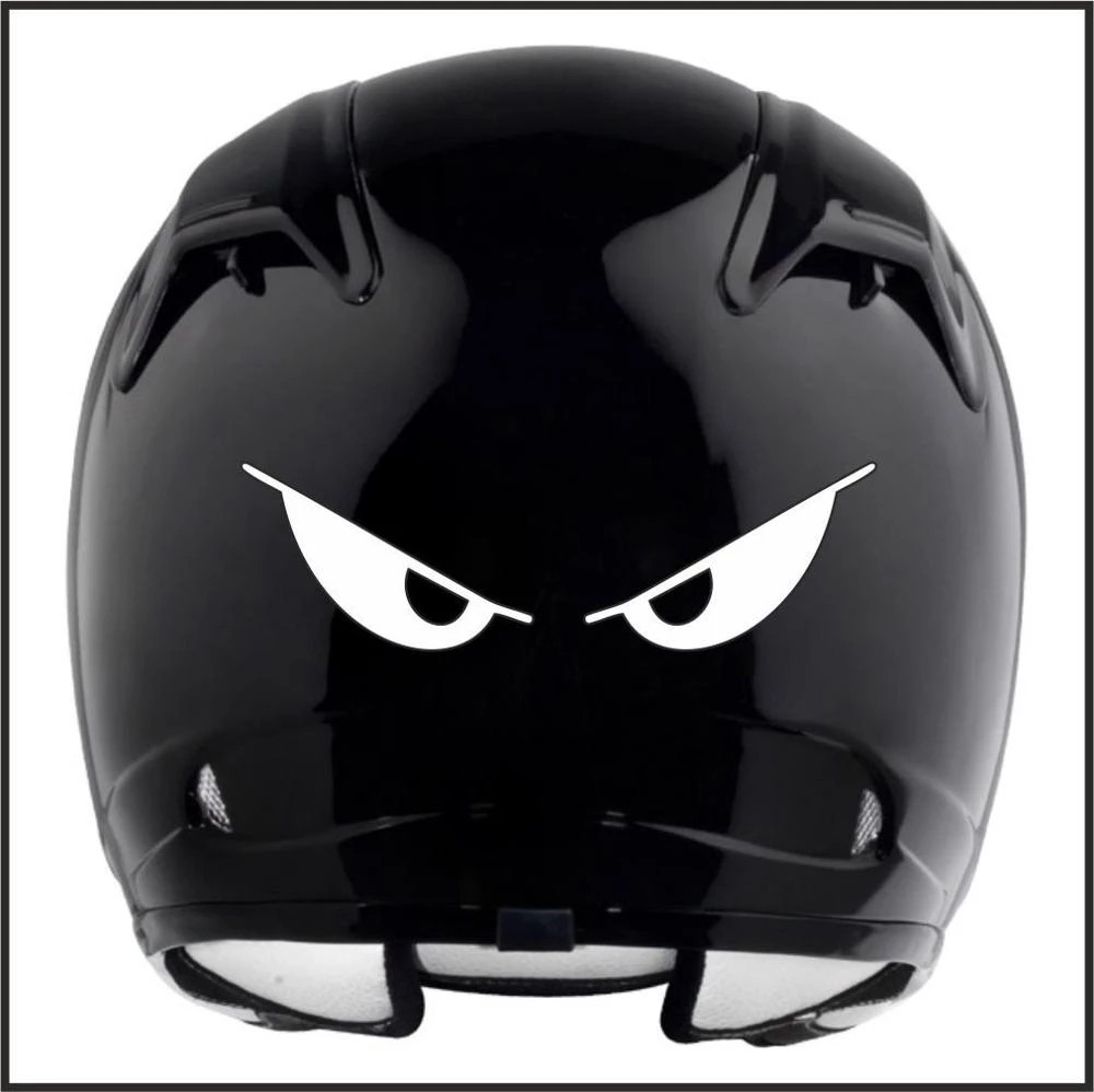 High Visibility Reflective Anime Helmet Stickers - Waterproof Diamond-Grade Safety Decals For Motorcycle, Bike & Night Riding (Kuro Design) High Visibility Reflective Anime Helmet Stickers - Waterproof Diamond-Grade Safety Decals For Motorcycle, Bike & Night Riding (Kuro Design)