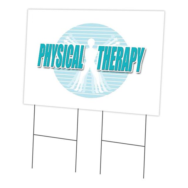 SignMission C-2436 Physical Therapy 24 x 36 in. Physical Therapy Yard Sign & Stake