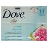 Dove Go Fresh Restore Beauty Bars With Blue Fig And Orange Blossom Scent - 14 Bars