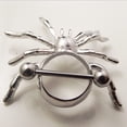 thumbnail image 3 of Nipple Hoop Stainless Steel 4 Pairs Nipple Piercing Ring Body Piercing Jewelry, 3 of 10