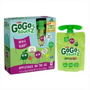 GoGo Squeez Apple Berry Applesauce 3.2 oz Pouches - Box of 12/4-Pack Boxes