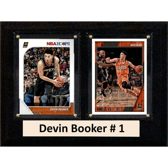 C & I Collectables 68BOOKER2C 6 x 8 in. Devin Booker NBA Phoenix Suns Two Card Plaque