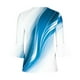 thumbnail image 5 of ICHUANYI Clearance Women‘s Summer Sexy Fold Printed Regular Women 3/4 Sleeves V Neck Button Tops Blouse(White, M) ICHUANYI WER2023080706696, 5 of 5