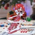 thumbnail image 3 of Cateissary Decoraciones Escalada Escaleras Juguete Educativo Temprano Juguete Musical de Papá Noel Tobogán Juguetes Niños Fiesta de Navidad Kits de decoración para fiestas Cateissary HA039076-00, 3 of 6
