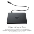 thumbnail image 3 of Unidad de DVD Dell Slim DW316 DVD±RW USB 2.0 externa, 3 of 6