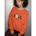 thumbnail image 2 of Lets Your Soul Shine Daisy Sweatshirt Women -Image by Shutterstock, Female XX-Large, 2 of 4