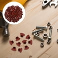 thumbnail image 1 of BRIGHTFUFU 500pcs Screw Covers Cover For Hinge Hole Brown For Cupboard, 1 of 8