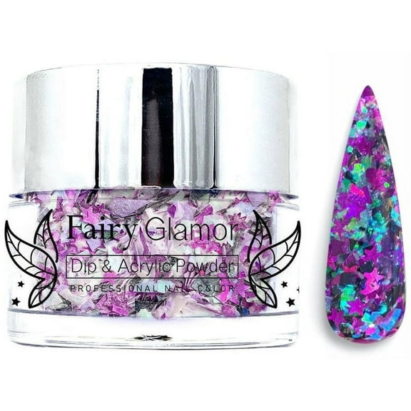 Dip and Acrylic Nail Powder - Celestial Planet - Fairy Glamor