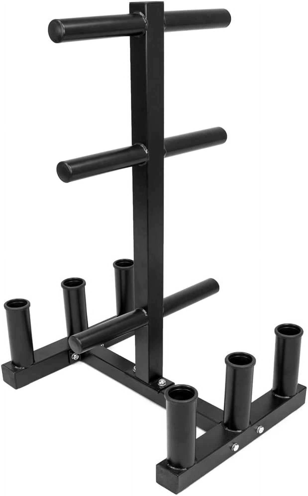Synergee Olympic Weight Plate Barbell Holder Rack Gym Exercise Kit for Home and Commercial Storage Walmart