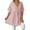 Pink T-Shirts, variant on Htigea Womens V Neck Dress T-Shirts Plus Size Pleated Short Sleeve Flowy Shirts Oversized Casual Loose Fit Tops Summer Tee Pink XXXXXL