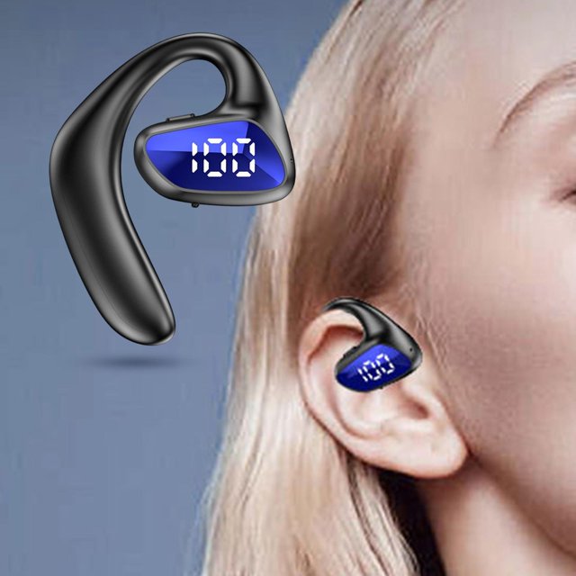 Auriculares Estéreo Baoblaze Reducción de Ruido LCD Resistente al Sudor