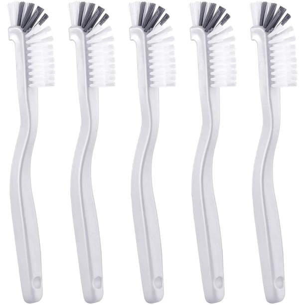Cepillo de limpieza de platos de 5 piezas, cepillos de baño para fregadero de cocina, olla para el hogar, lavavajillas, borde de esquinas, lechada, cepillo de limpieza profunda
