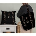 thumbnail image 5 of Soimoi Black Poly Georgette Fabric Inspiration Quote Text Fabric Prints By Yard 42 Inch Wide, 5 of 5