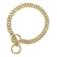 thumbnail image 1 of Collar De Perro Con Cadena Dorada, Cadena Para Perros, Colla, 1 of 7