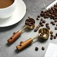 thumbnail image 3 of Cuchara de Café de Acero Inoxidable para Café Molido, Cuchara Medidora de Café de 15 Ml con Cucharas de Café con Manejar de Madera-A, 3 of 5