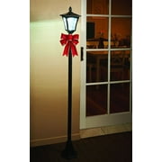 Christmas 65" Single Head Street Vintage Outdoor Garden Post Solar Lamp Post Light Led Lawn - Adjustable