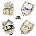 thumbnail image 5 of FORMRS Mini Backpack Purse for Women Quilted Travel Daypack Casual Shoulder Bag, Pink and Green Geometric, 5 of 7
