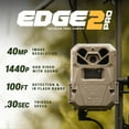 thumbnail image 3 of Moultrie Edge 2 Pro Cellular Trail Camera – 40MP Photos, 1440p Video w/ Audio, Auto Connect Nationwide LTE, On-Demand Capture, 3 of 15